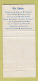 Matchbook Cover - Classic Caterers Nashville TN 30 Strike