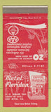 Matchbook Cover - Motel Floridan Fort Myers FL 30 Strike