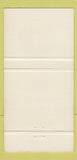 Matchbook Cover - Aux Houettes Seafood St Laurent QC 30 Strike