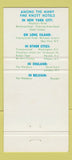 Matchbook Cover - Westbury Hotel Toronto ON Knott 30 Strike