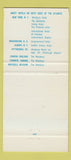 Matchbook Cover - Dewitt Clinton Hotel Albany NY Knott 30 Strike