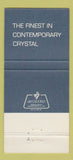 Matchbook Cover - Glass Menagerie Beverly Hills CA 30 Strike