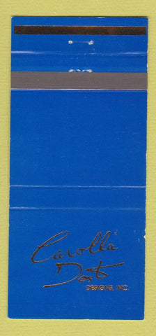 Matchbook Cover - Carolla Dost Designs New York City 30 Strike