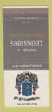 Matchbook Cover - Victor Leonardis Funeral Home Newark NJ 30 Strike