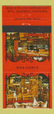 Matchbook Cover - La Portugaise Montreal QC 30 Strike