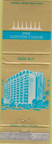 Matchbook Cover - Beverly Hillcrest Hotel Beverly Hills CA WEAR