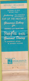 Matchbook Cover - Beverly Hillcrest Hotel Beverly Hills CA WEAR