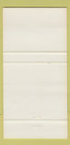 Matchbook Cover - Spiro's Pizza Steak House Winnipeg MB YELLOW 30 Strike
