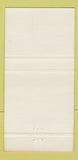 Matchbook Cover - The Clubhouse Brandon MB 30 Strike