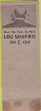 Matchbook Cover - 400 Wine Liquor Oakland CA? WORN