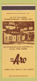 Matchbook Cover - The Arc Glenview IL 30 Strike