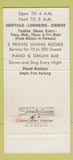 Matchbook Cover - The Arc Glenview IL 30 Strike