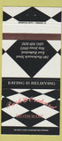 Matchbook Cover - Park & Orchard Restaurant East Rutherford NJ 30 Strike