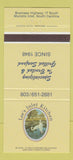Matchbook Cover - Lee's Inlet Kitchen Murrells Inlet SC 30 Strike