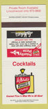 Matchbook Cover - Lou Malnati's Pizza Lincolnwood Chicago IL 30 Strike