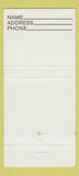 Matchbook Cover - Jrj's American Bar Edmonton AB 30 Strike
