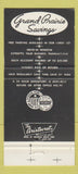 Matchbook Cover - Grand Prairie Savings TX 30 Strike