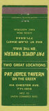Matchbook Cover - Pat Joyce Tavern Cleveland OH 30 Strike