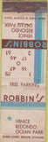 Matchbook Cover - Robbin's Ocean Park Venice Redondo CA WORN