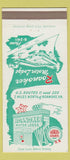 Matchbook Cover - Roanoker Motor Lodge Roanoke VA 30 Strike