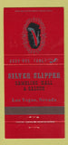 Matchbook Cover - Silver Slipper Saloon Casino Las Vegas NV 30 Strike