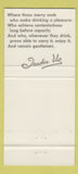 Matchbook Cover - Westin Hotel Seattle WA Trader Vic's Tiki 30 Strike