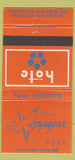 Matchbook Cover - Hote Motel Hotel Le Voyageur Quebec QC 30 Strike