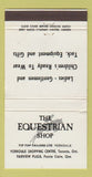 Matchbook Cover Equestrian Shop Men's Clothes Yorkdale Toronto ON WEAR 30 Strike