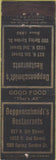 Matchbook Cover - Deppenschmidt's Restaurants