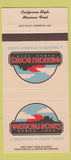 Matchbook Cover Mexicali Rosa's Restaurant Mexican London Kingston ON 30 Strike