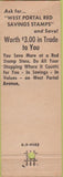 Matchbook Cover - Red Stamp Store Tuggey Hardware girlie