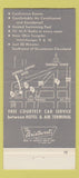 Matchbook Cover - Hopkins Airport Hotel Cleveland OH 30 Strike