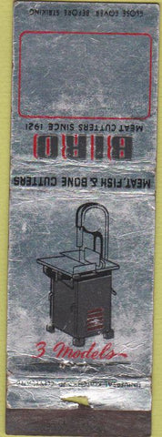 Matchbook Cover - Biro Meat Cutters BLANK WEAR
