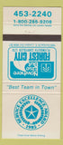 Matchbook Cover - Forest City Plymouth Chrysler London ON 30 Strike