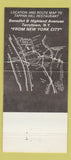 Matchbook Cover - Tappan Hill Restaurant Tarrytown NY 30 Strike