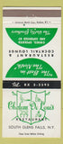 Matchbook Cover - Chateau De Louis Restaurant South Glens Falls NY 30 Strike
