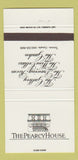 Matchbook Cover - Pearcy House Toronto ON 30 Strike