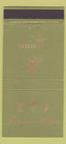 Matchbook Cover - London Hilton UK England Cavalieri Rome  30 Strike