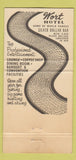 Matchbook Cover - Wort Hotel Jackson Hole WY 30 Strike