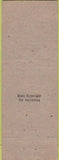 Matchbook Cover - Ace Rug Upholstery imprinted NO TOWN