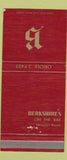 Matchbook Cover - Berkshire's on the Bay Newport Beach CA 30 Strike