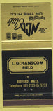 Matchbook Cover - NCO Club LG Hanscom Field Bedford MA 30 Strike