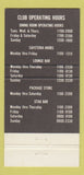 Matchbook Cover - NCO Club LG Hanscom Field Bedford MA 30 Strike
