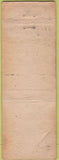 Matchbook Cover - Diltz Sunoco oil gas Columbus OH POOR