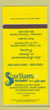 Matchbook Cover - Sporthaven Restaurant Brookings OR 30 Strike