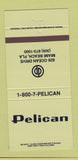 Matchbook Cover - Pelican Miami Beach FL 30 Strike