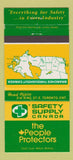 Matchbook Cover - Safety Supply Canada Toronto ON 30 Strike