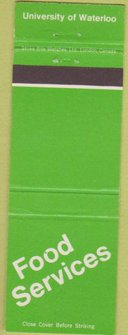 Matchbook Cover - Food Services
