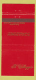 Matchbook Cover - Il Villaggio Restaurant Carlstadt NJ WEAR 30 Strike