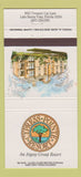 Matchbook Cover - Cypress Pointe Resort Lake Buena Vista FL 30 Strike